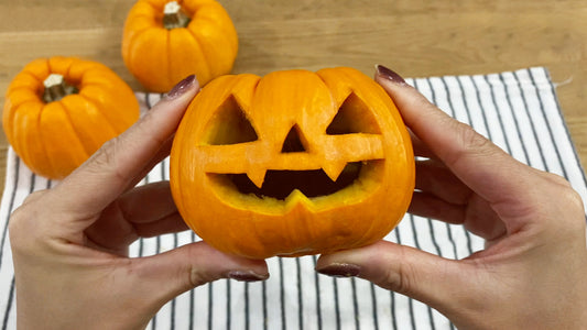 【ハロウィン】本物のかぼちゃでつくる!ジャック・オー・ランタンの作り方