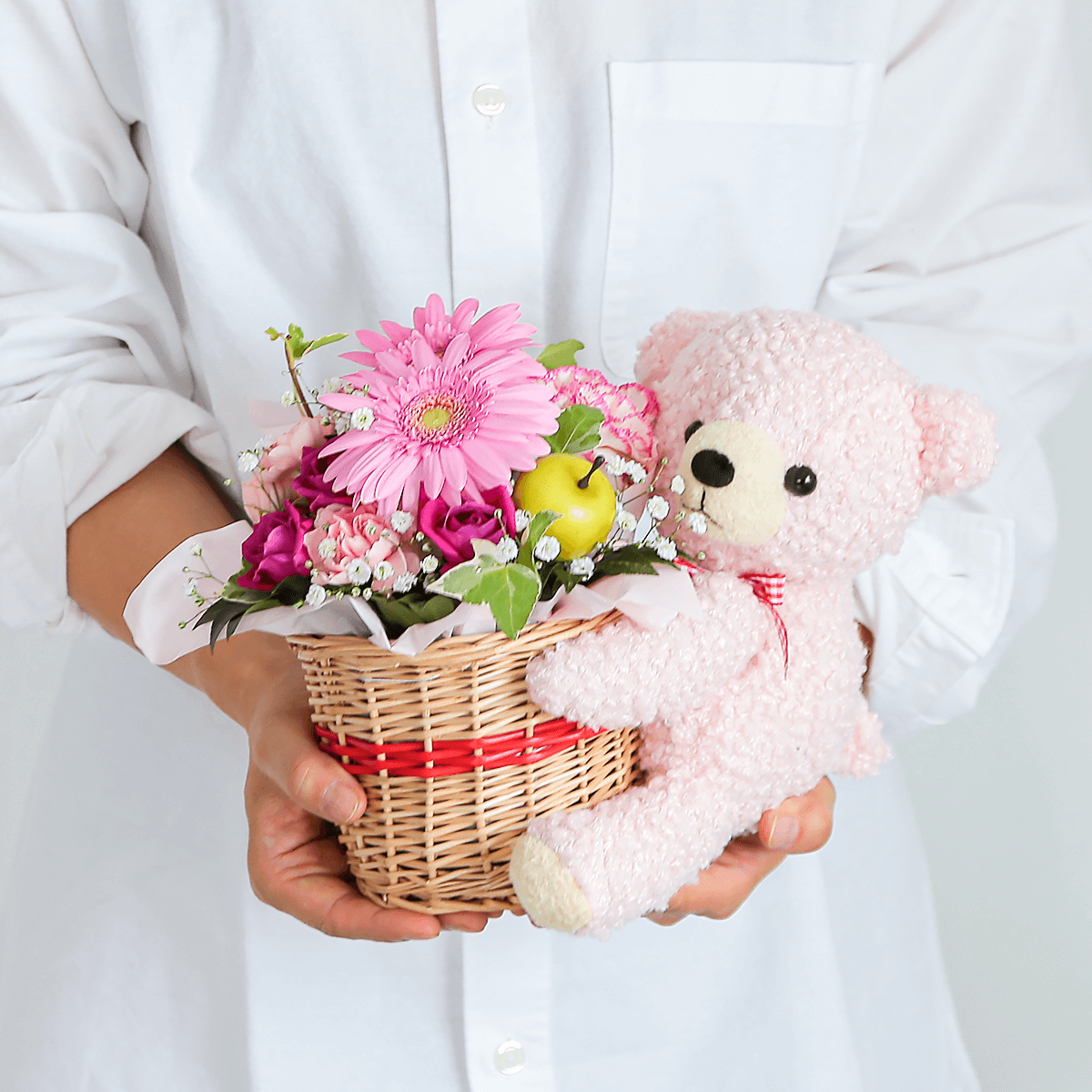 【생일용】WEB 한정|풍선 어레인지먼트~HappyBirthday~「해피 베어」