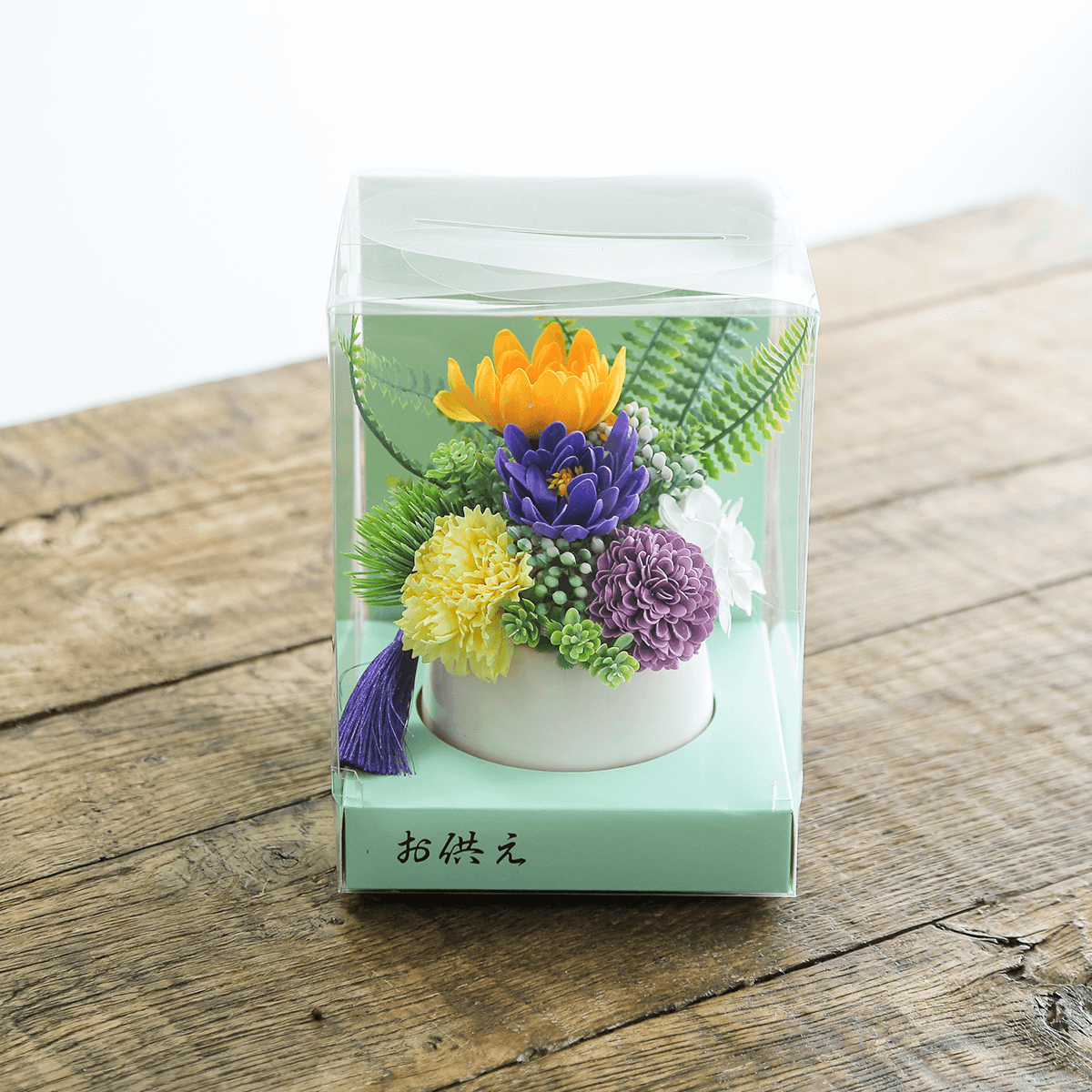 【お供え花・仏花】せっけんの造花ソープフラワー(お供え用)ペットのお供えのお花にもオススメ。花屋の通販|大阪の花屋03