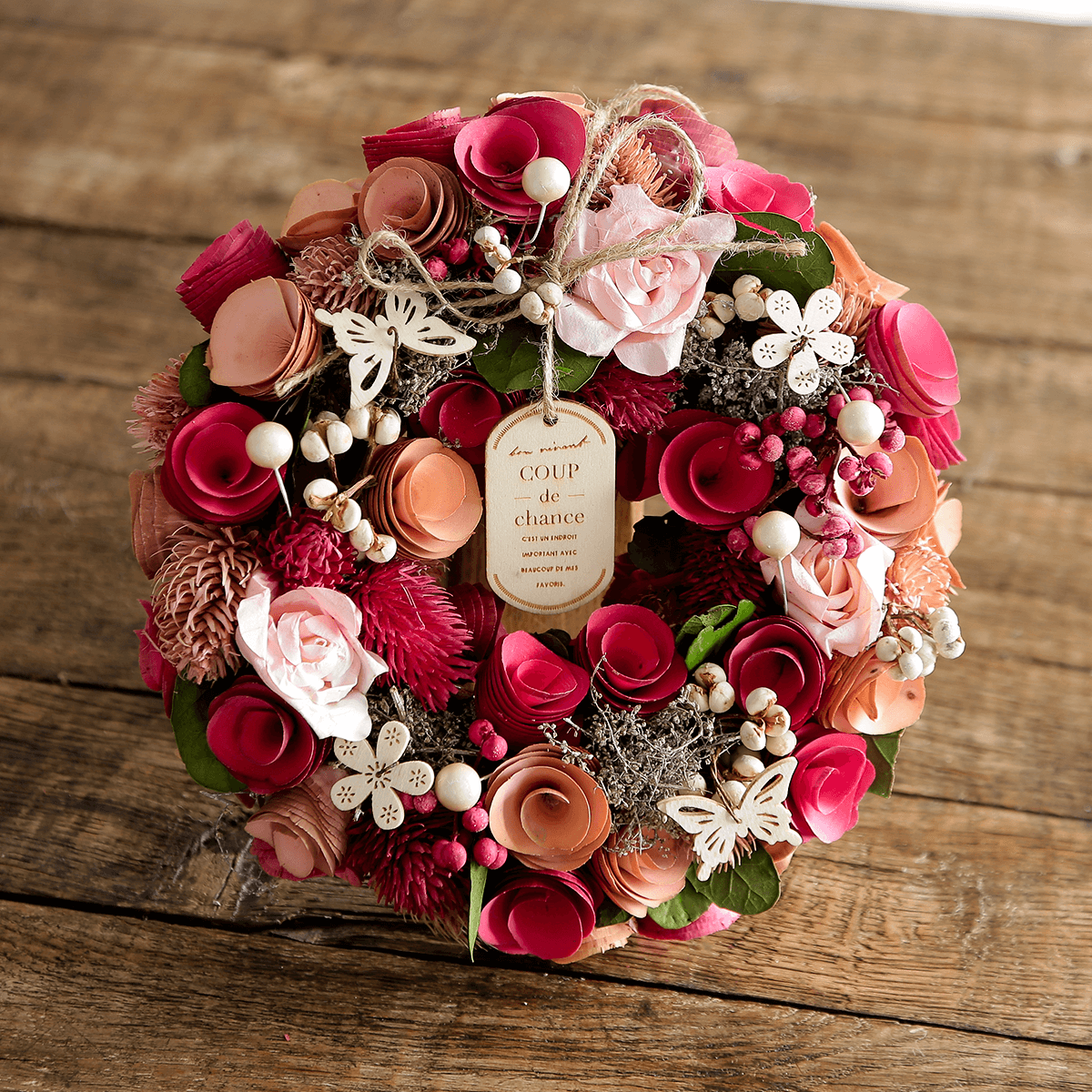 Web Exclusive | Natural Wreath (Red)