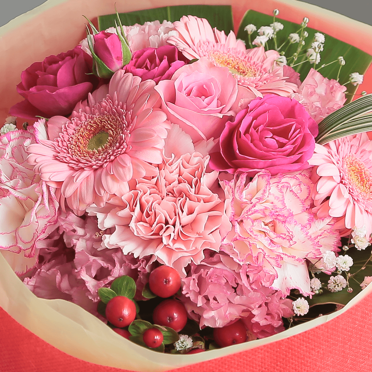 Web Exclusive | Bouquet ready to display | Standing Bouquet "Sweet Pink" L