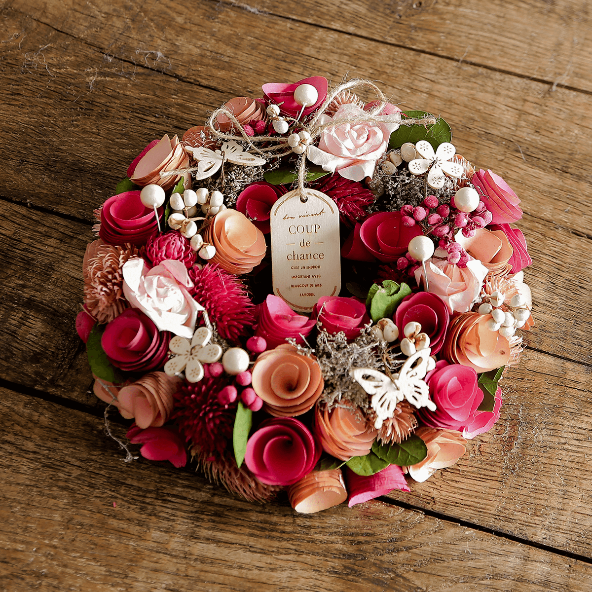 Web Exclusive | Natural Wreath (Red)