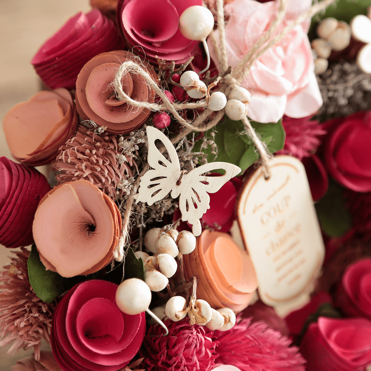 Web Exclusive | Natural Wreath (Red)
