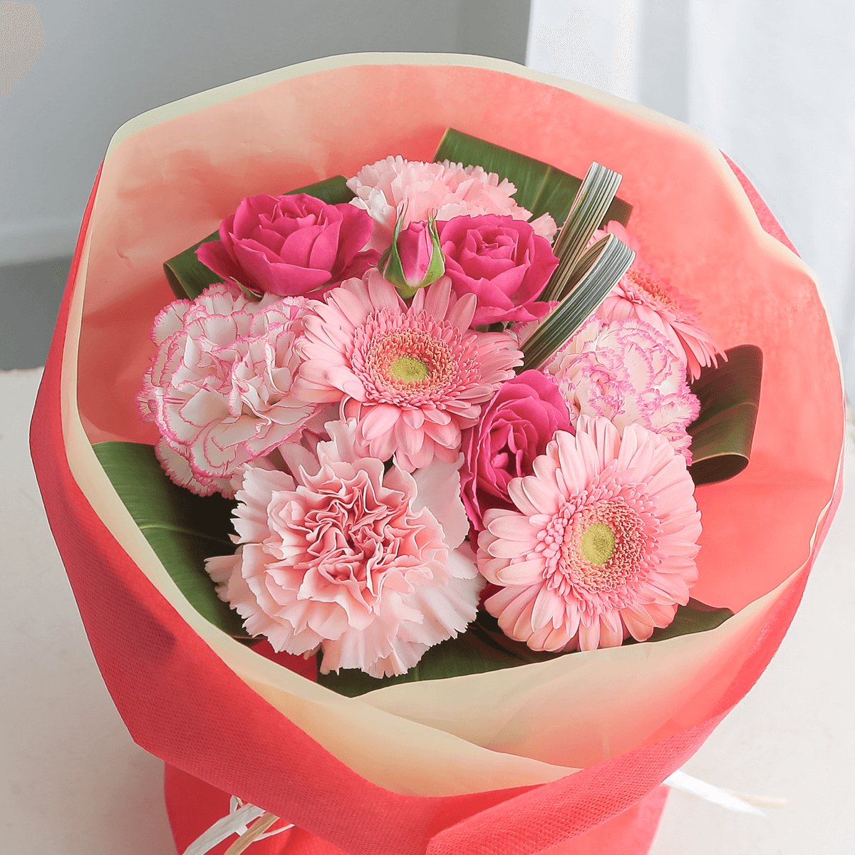 Web Exclusive | Bouquet ready to display | Standing Bouquet "Sweet Pink"