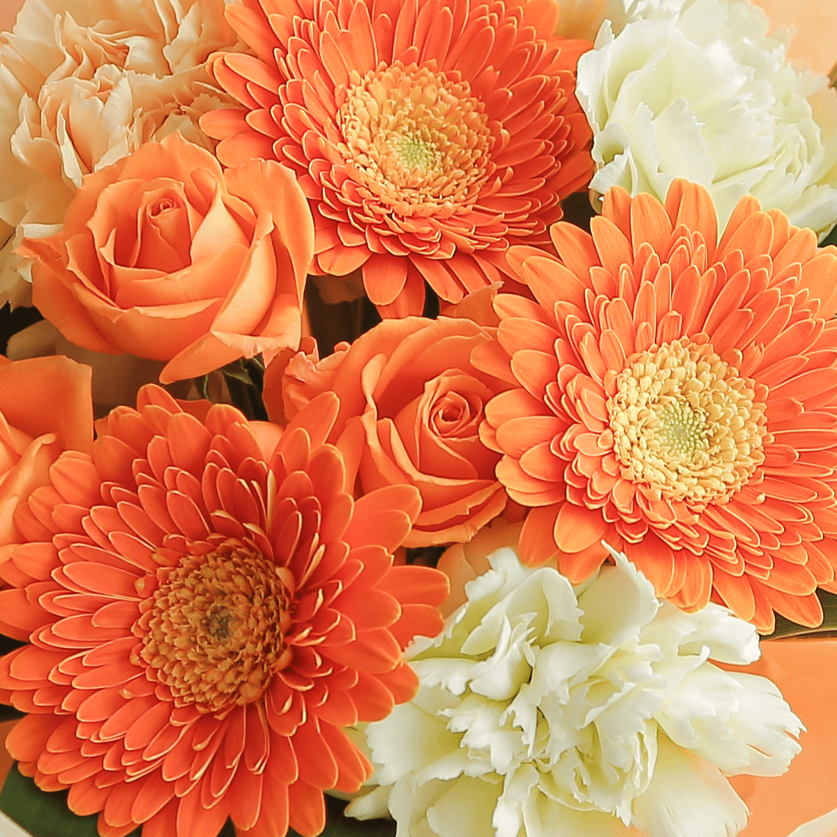 WEB Exclusive | Bouquet ready to display | Stand Bouquet "Fresh Orange"