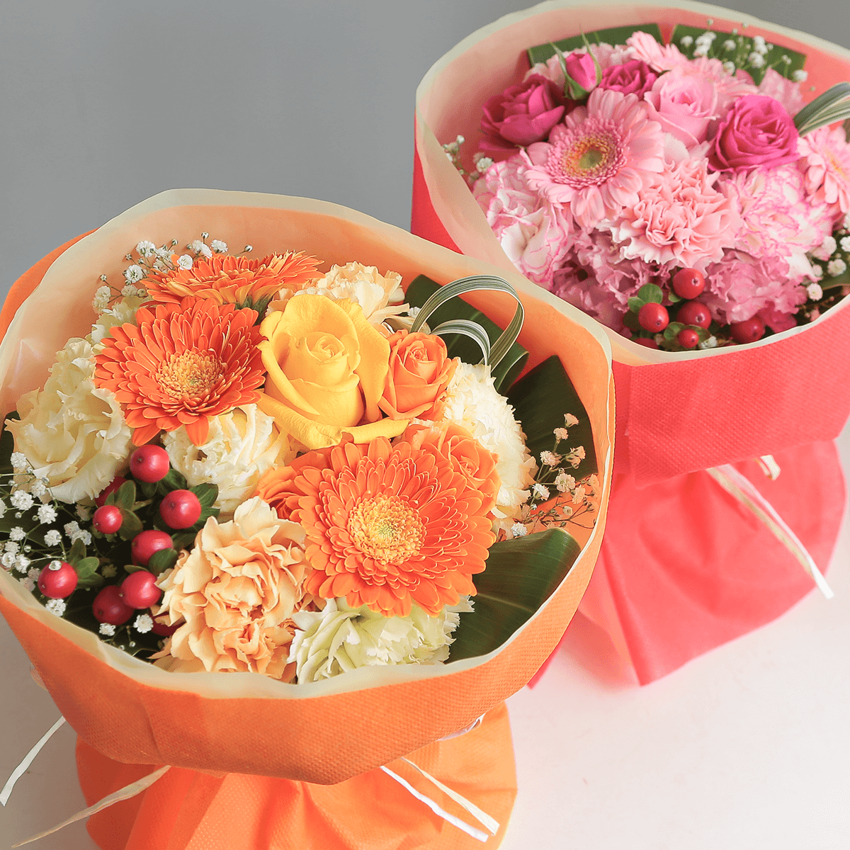 Web Exclusive | Bouquet ready to display | Standing Bouquet "Sweet Pink" L