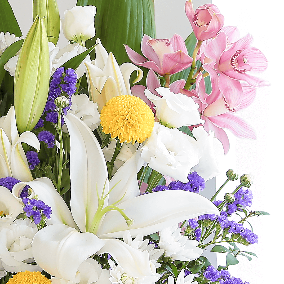 【お供え花・仏花】花瓶の要らないアレンジメント「ボヤージュ」(お線香セット)ペットのお供えのお花にもオススメ。花屋の通販|大阪の花屋04