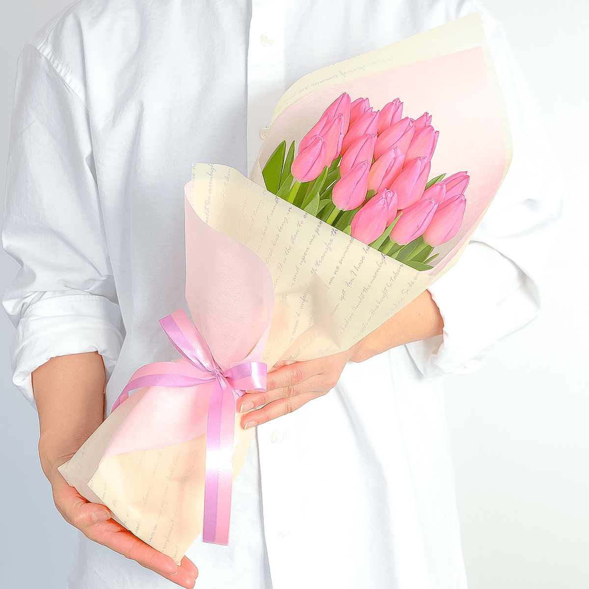 お気に入り ピンクチューリップ花束 おぶおぶ(̨̡ ¨̮ )̧̢♡ページ 