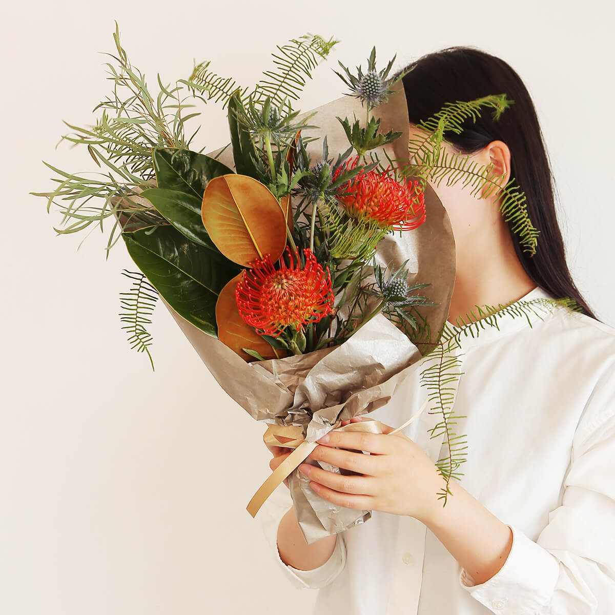 【ワイルドフラワー】ドライフラワーにもオススメの花束・ブーケ|Sサイズ|花屋の通販|誕生日/結婚記念日などフラワーギフト01