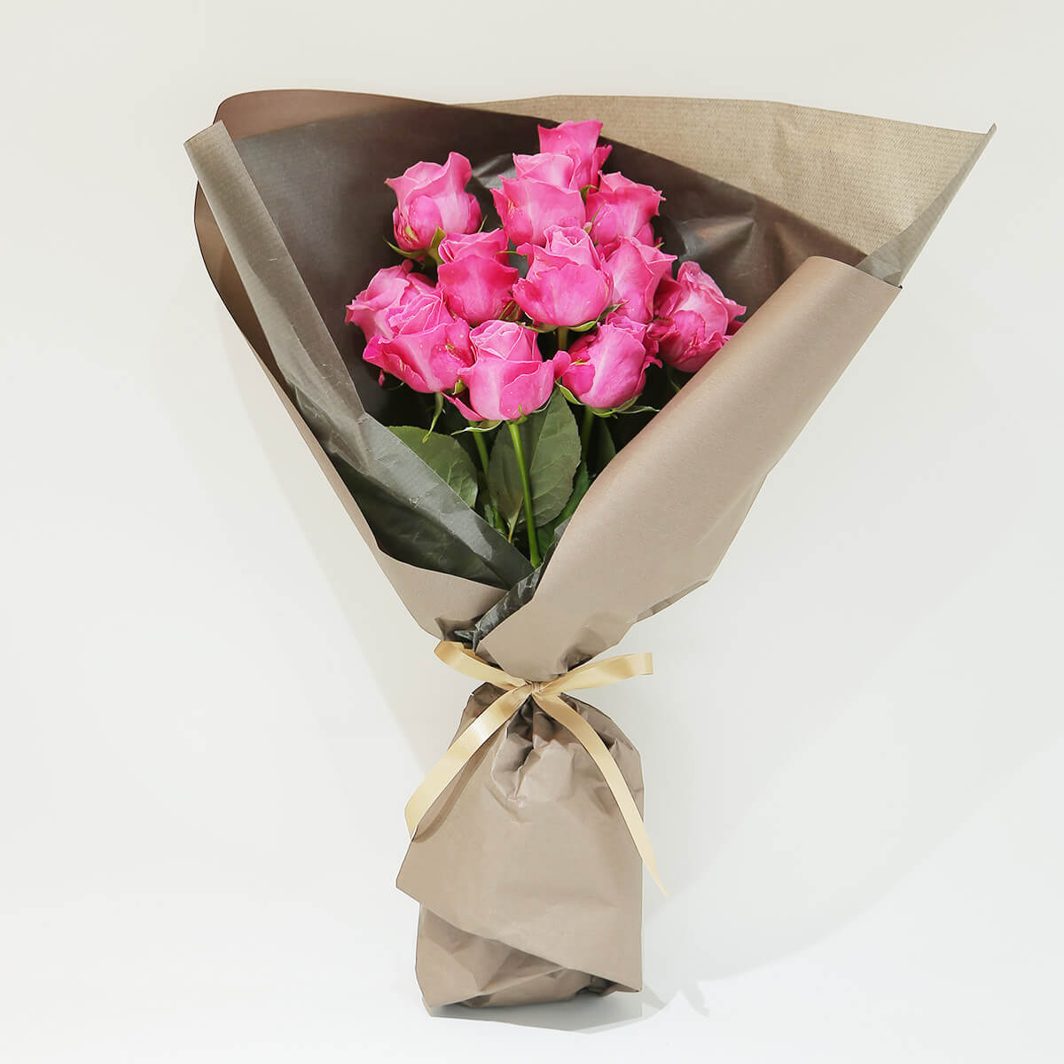 【いい夫婦の日】12本のバラの花束「ダーズンローズ」(ピンク/赤)|プレゼント用|花屋の通販|誕生日/結婚記念日などフラワーギフト03