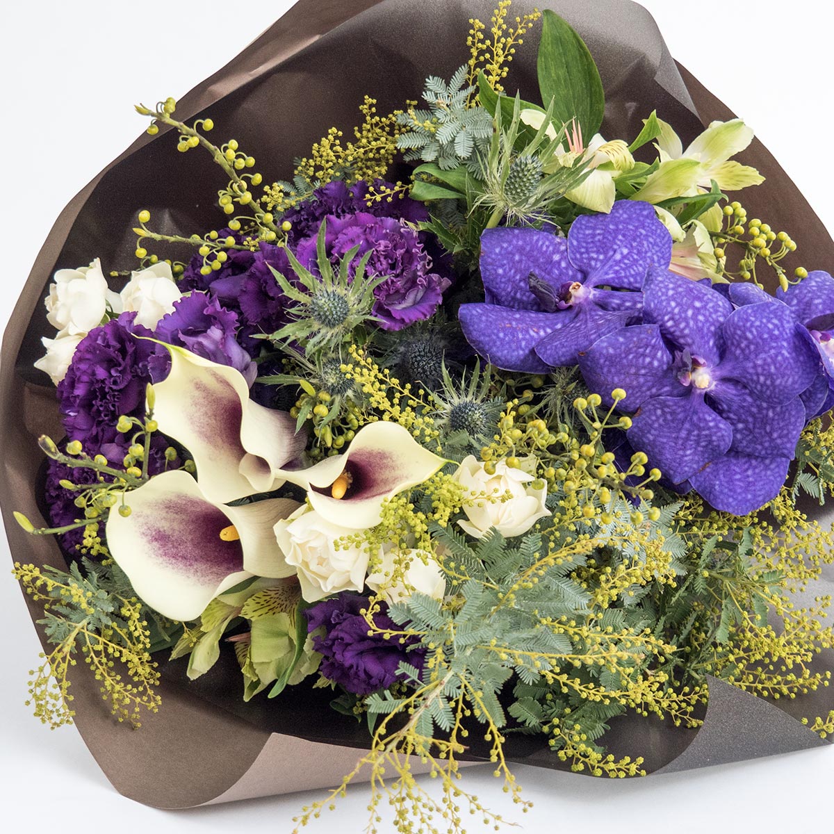 【花束】XXLサイズ|青・紫|花屋の通販|ブーケ|誕生日/結婚記念日などフラワーギフト03