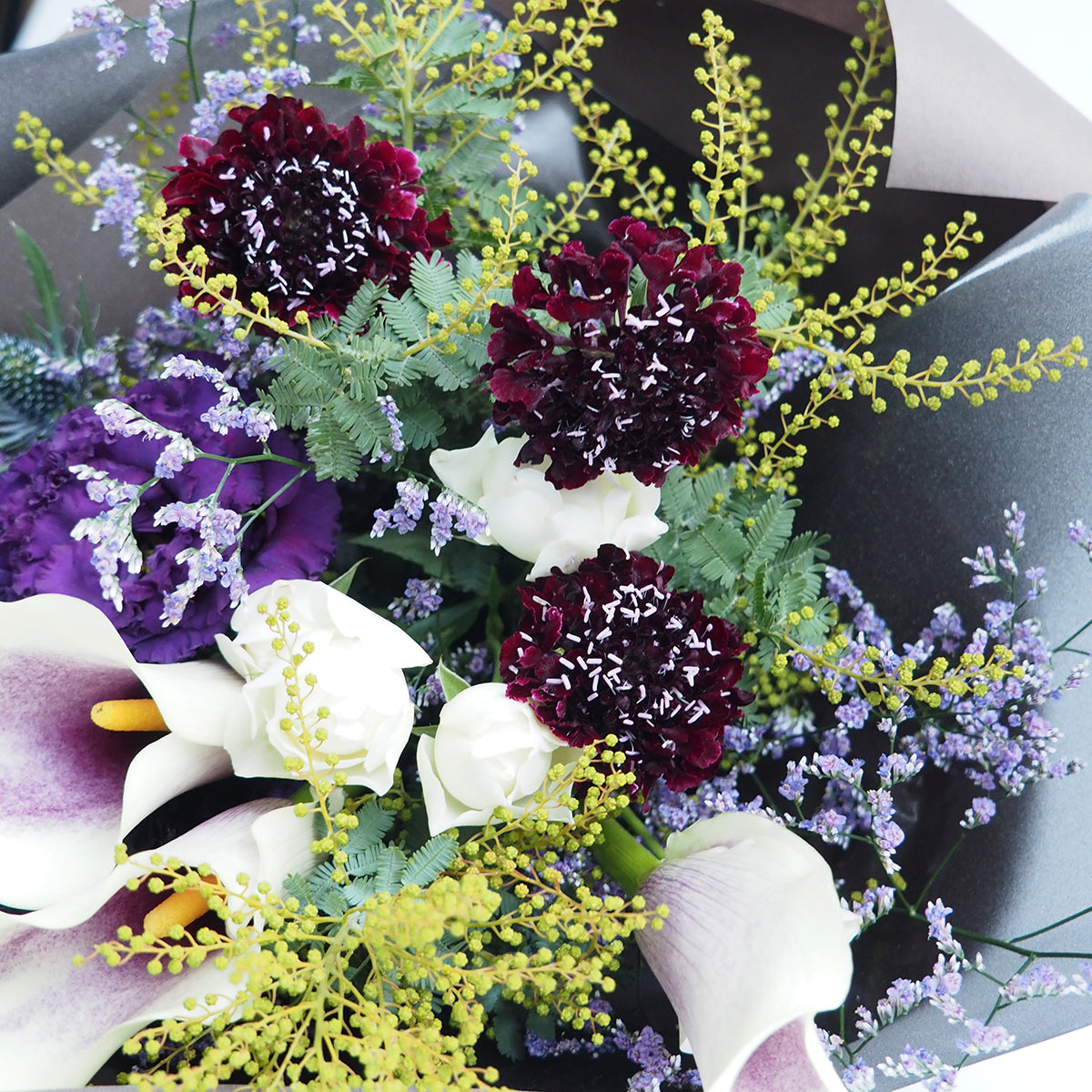 【花束】Lサイズ|青・紫|花屋の通販|ブーケ|誕生日/結婚記念日などフラワーギフト03