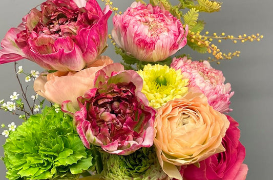 春の主役・ラナンキュラスの魅力｜色別花言葉と贈り方・飾り方ガイド