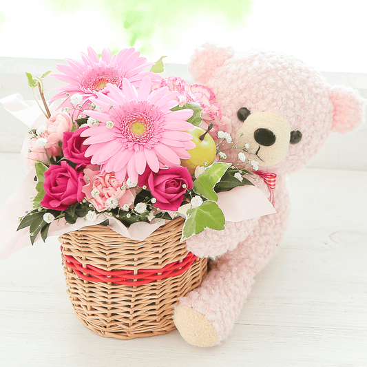 【誕生日用】WEB限定|バルーンアレンジメント~HappyBirthday~「ハッピーベア」