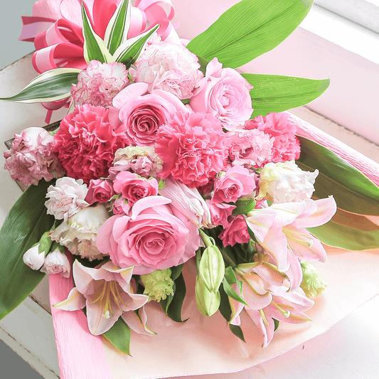 【花束・ブーケ】WEB限定|「リュミエール ピンク」