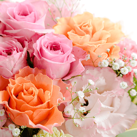 【アレンジメント】WEB限定|「ローズガーデン カラフル」