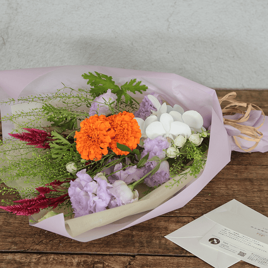 《期間限定》2024年【星座で贈るバースデーブーケ/おとめ座/Lサイズ】アストロロジー・ライター Sayaさん監修