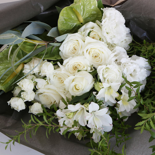 【花束】XXXLサイズ|白・グリーン