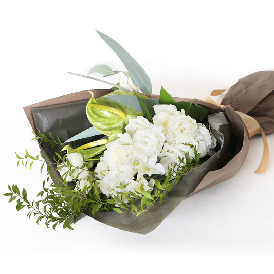 【花束】XLサイズ|白・グリーン