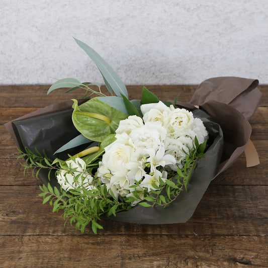 【花束】XLサイズ|白・グリーン