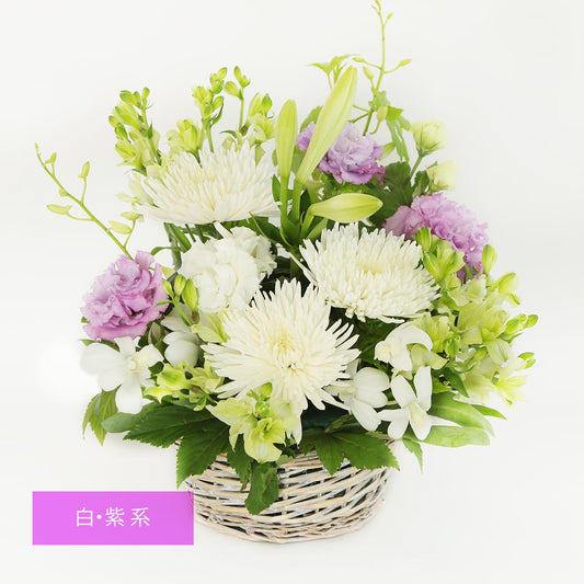 【お供え花・仏花】せせらぎ|生花アレンジメント