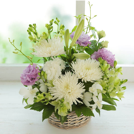 【お供え花・仏花】せせらぎ|生花アレンジメント