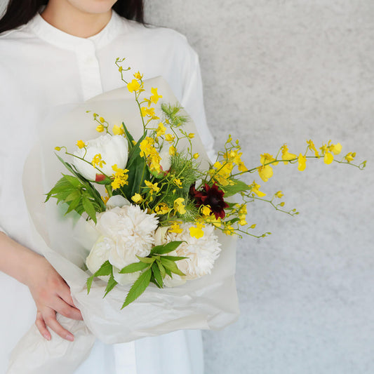 《期間限定》【星座で贈るバースデーブーケ/ふたご座/Lサイズ】アストロロジー・ライター Sayaさん監修