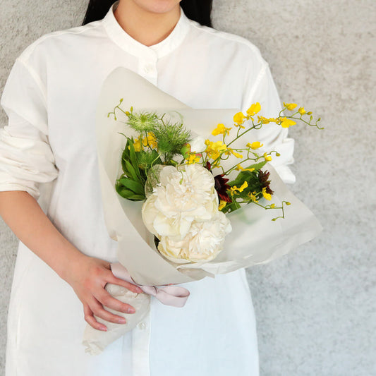 《期間限定》【星座で贈るバースデーブーケ/ふたご座/Sサイズ】アストロロジー・ライター Sayaさん監修