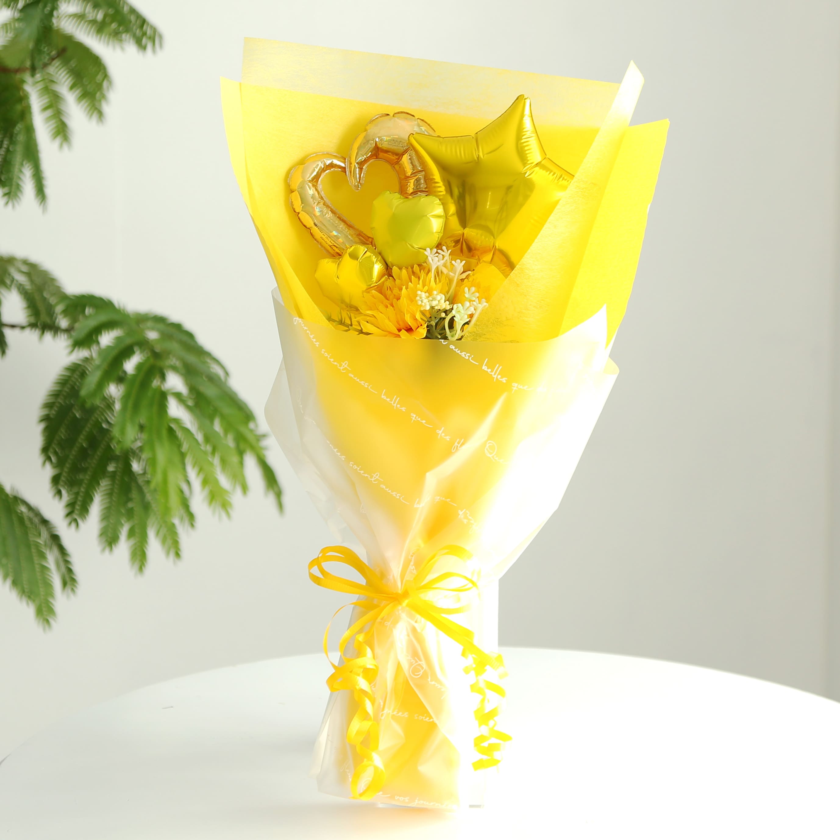 バルーンギフト推しカラー全4色【ハートを狙い撃ち💘】」風船の