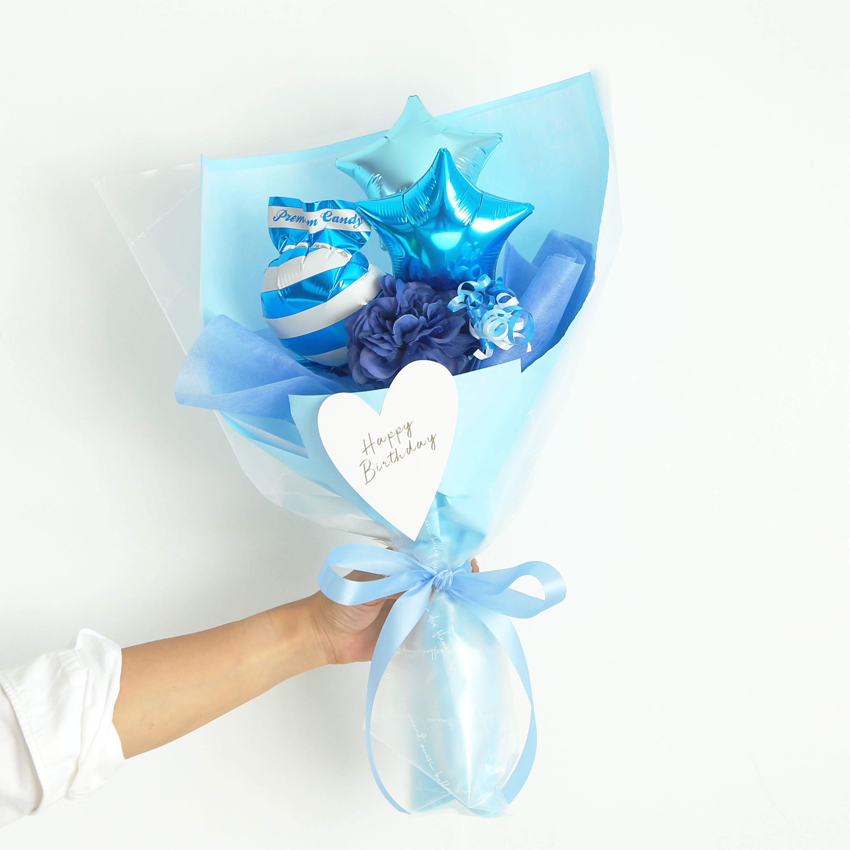 バルーンギフト｜推しカラーバルーン【キャンディスター⭐】風船の