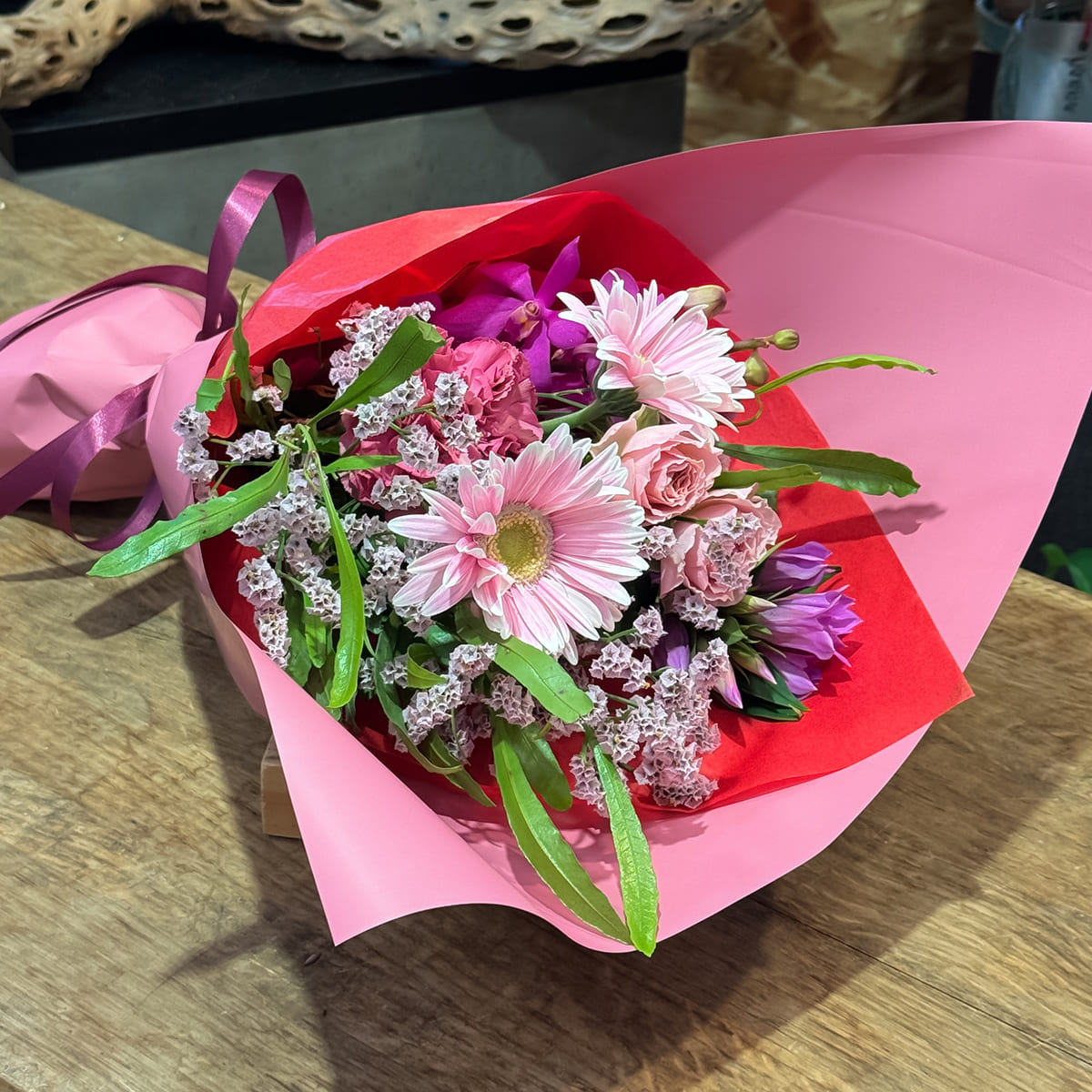 [Father's Day] Sunflower and Rose Bouquet