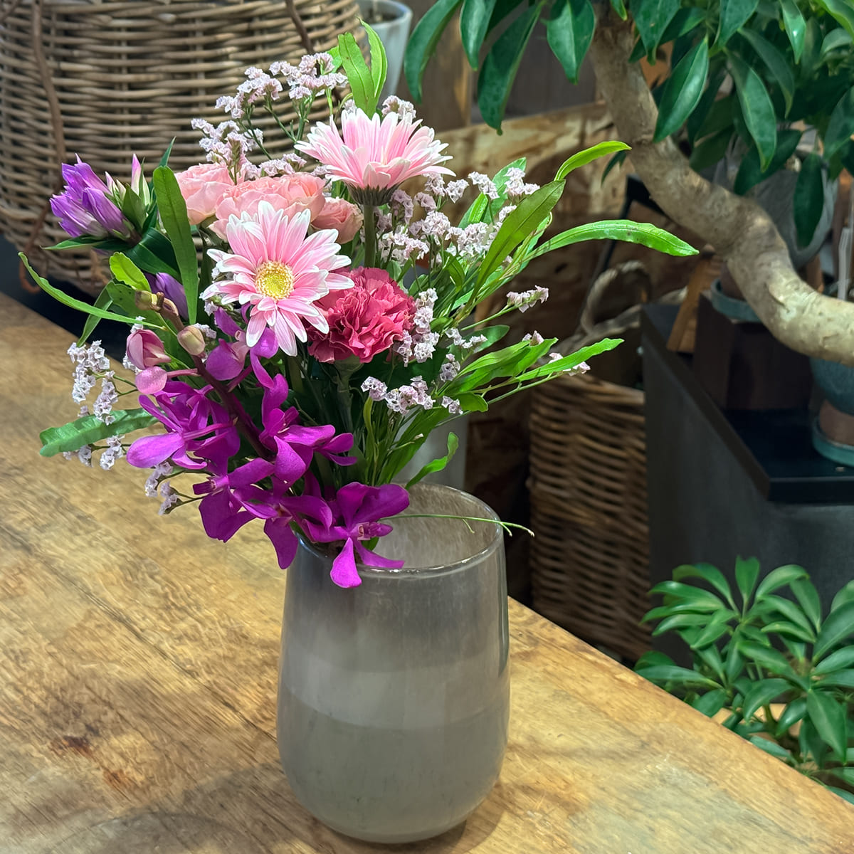 [Father's Day] Sunflower and Rose Bouquet