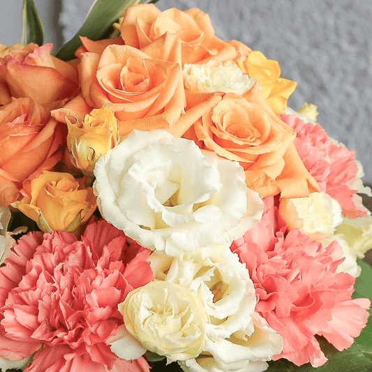 【アレンジメント】WEB限定|「エトワール オレンジ」