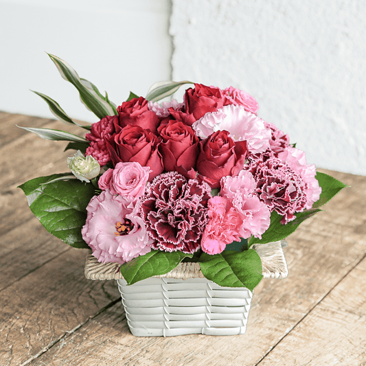 【アレンジメント】WEB限定|「エトワール レッド」