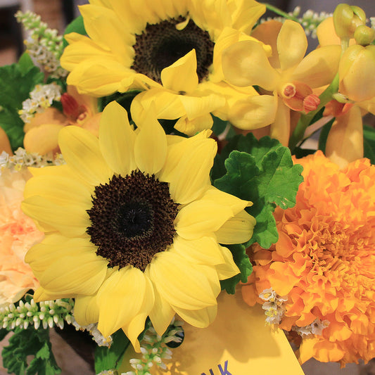 [Sunflower Arrangement] "Summer Vacation"