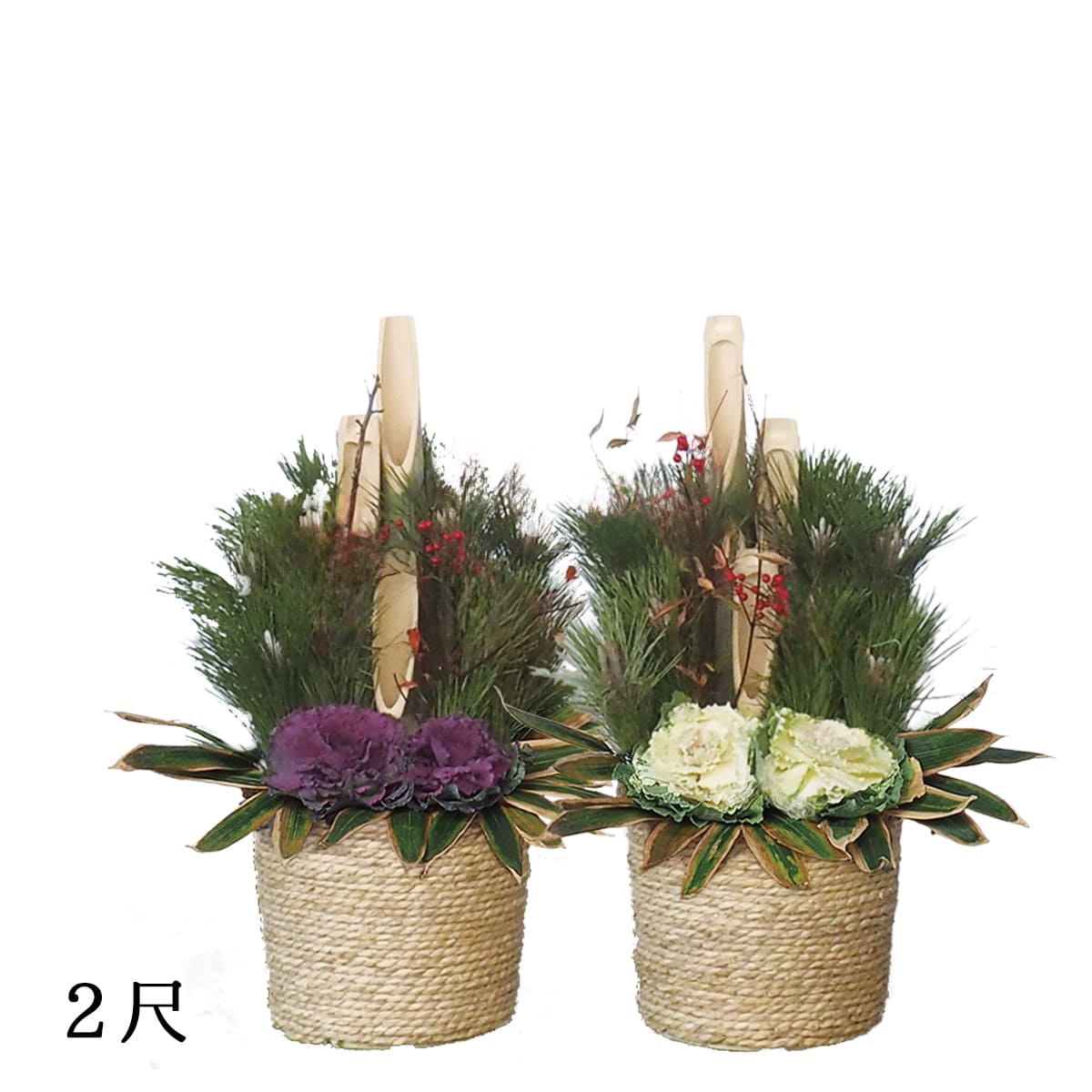 [Kadomatsu] Kansai style | 2 shaku (approx. 60cm tall) [Available only in Osaka and Tokyo areas]