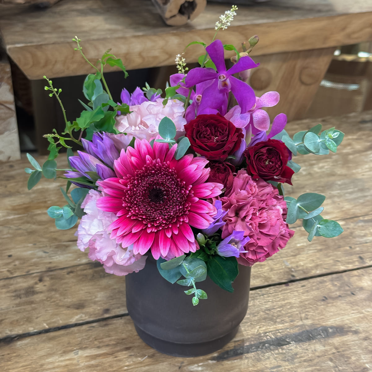 [Father's Day] Sunflower and Rose Bouquet