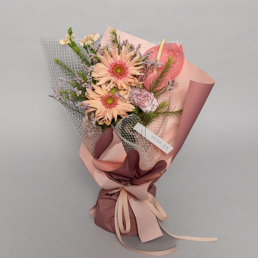 【母の日のプレゼント】No.5 ガーベラ/スプレーカーネーションなど《北海道・東北配送対応》