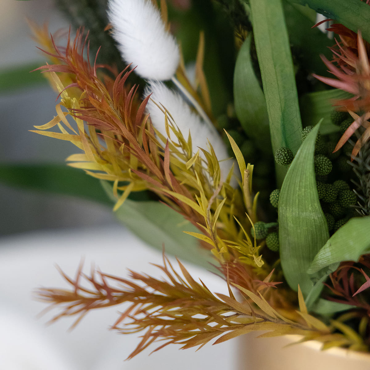 Mother's Day Gift: Preserved Flowers "Glee" | Black Bean Tea and Bean Snack Set (Shipping available to Hokkaido and Tohoku)