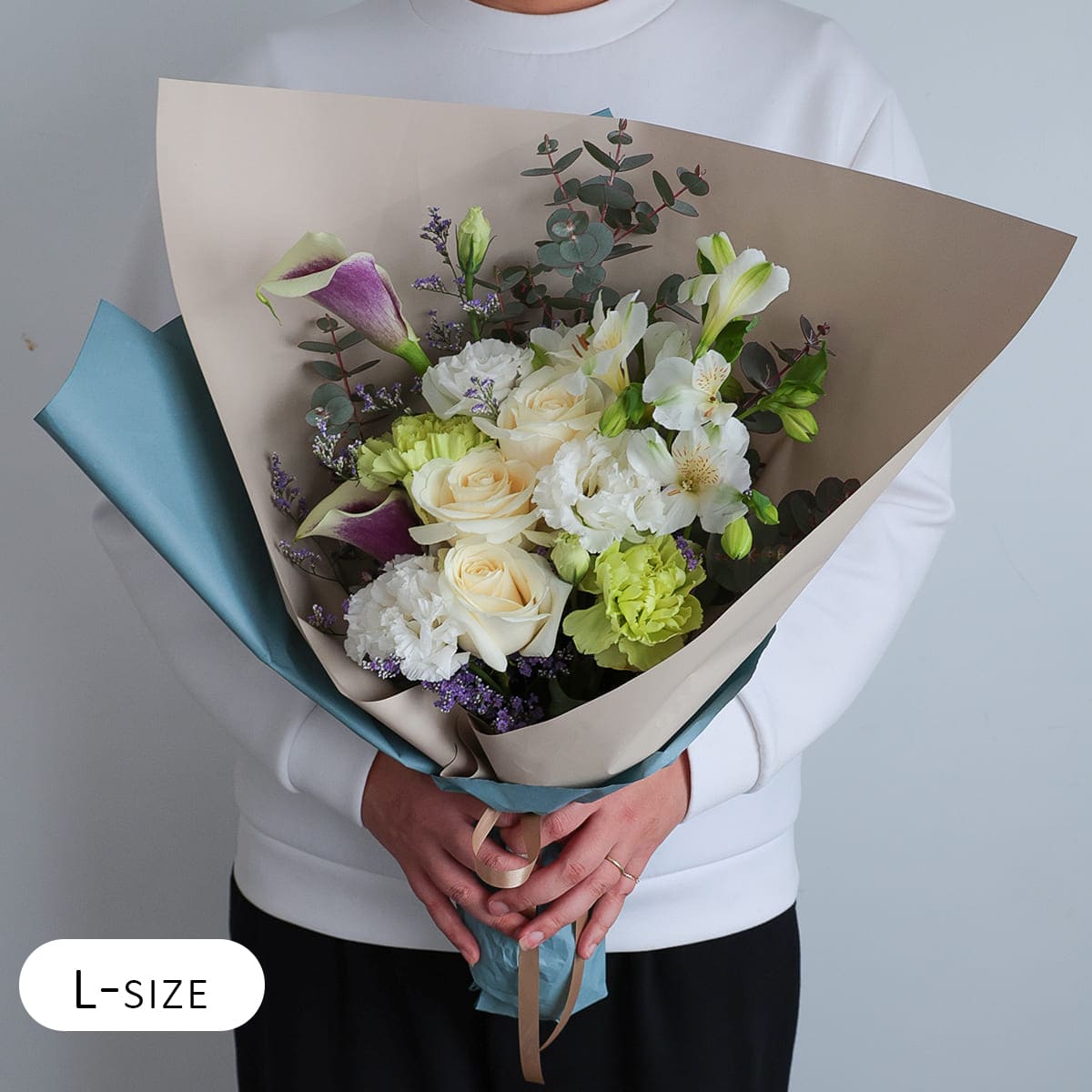 [Bouquet] XXXL size | Blue and purple