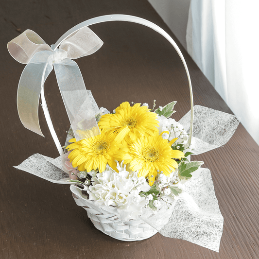 【ペットのお供え】WEB限定|アレンジメント「COCO」(お線香セット)