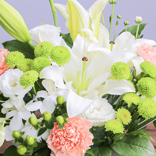 【お供え花・仏花】WEB限定|アレンジメント「プレシャス・メモリー ミックス」