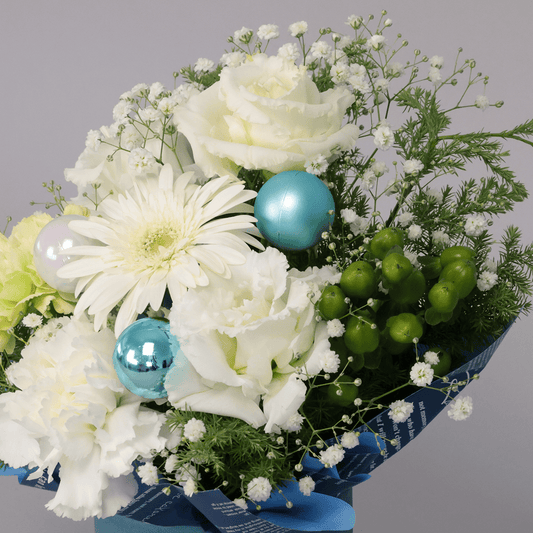 【クリスマス 】WEB限定｜アレンジメント「WHITE Xmas」