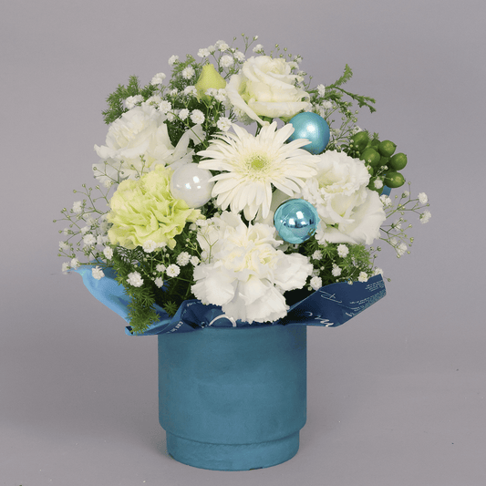 【クリスマス 】WEB限定｜アレンジメント「WHITE Xmas」