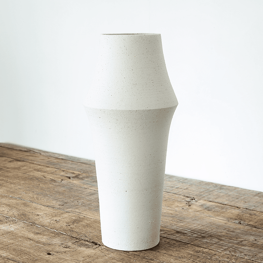 【花瓶】Zara(ホワイト)|Lサイズ