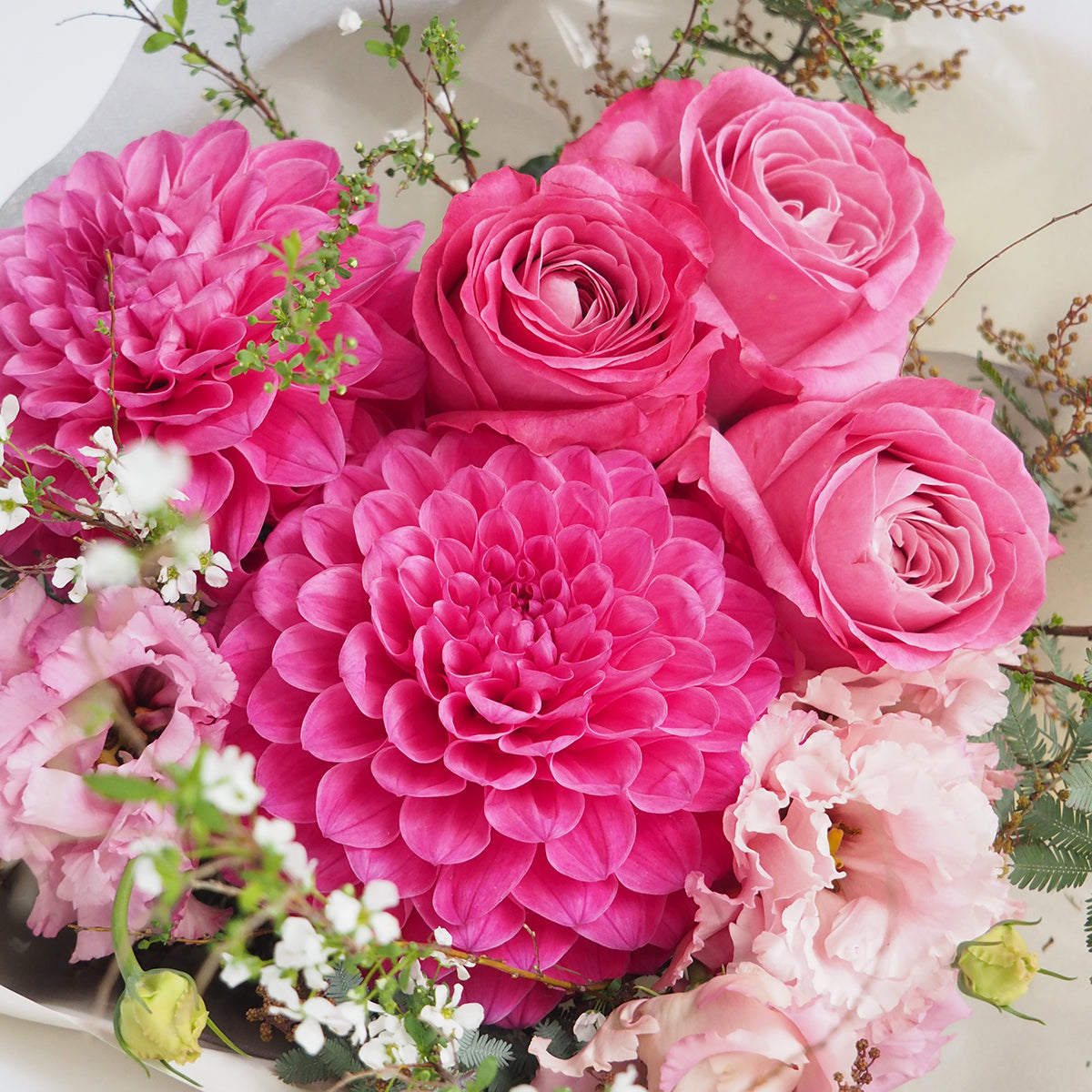 【花束】XLサイズ｜赤・ピンク｜花屋の通販｜ブーケ｜誕生日／結婚記念日などフラワーギフト03